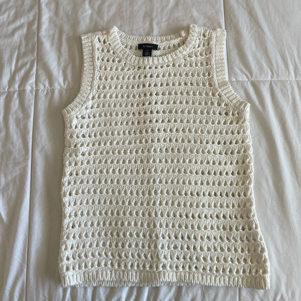 Halogen Crochet Top
